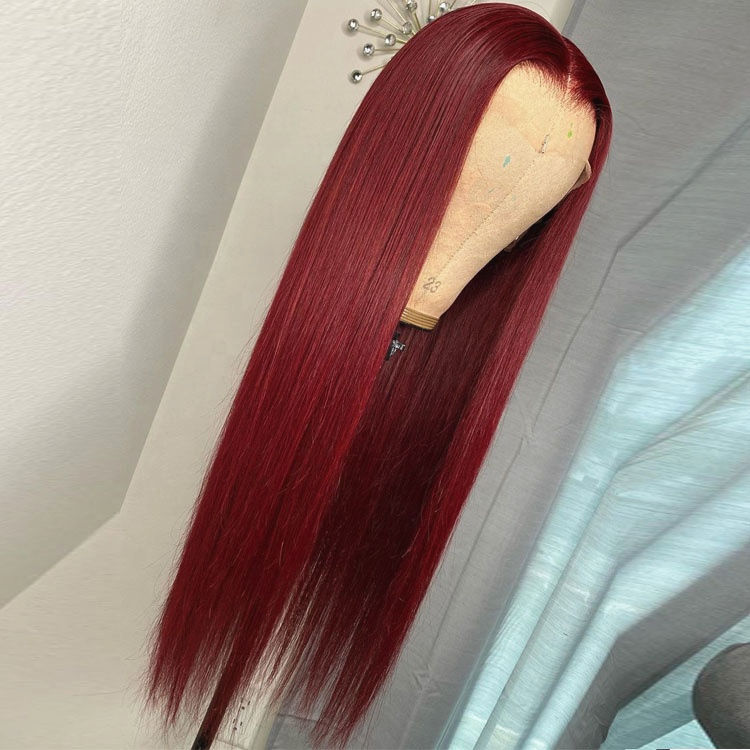 Parrucca anteriore in pizzo 13*4 99J 6