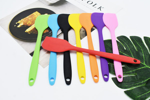 Spatola in <span class=keywords><strong>Silicone</strong></span> Ecologica <span class=keywords><strong>per</strong></span> Alimenti, Resistente al Calore, Antiaderente, Flessibile, <span class=keywords><strong>per</strong></span> Cucina, <span class=keywords><strong>Pasticceria</strong></span> e Cottura - Product Image 2