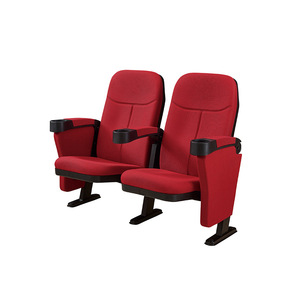 Chaises d'église, d'auditorium et <span class=keywords><strong>de</strong></span> cinéma en plastique personnalisées avec porte-gobelet, <span class=keywords><strong>fauteuil</strong></span> inclinable pliable pour l'éducation et l'usage commercial - Product Image 6