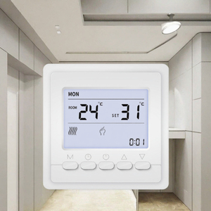 <strong>Double</strong>-an SA-8003 Flexible ABS Hydronic Heating Thermostat Electric Heating Film <strong>Controller</strong> for Hotel Apartment Use Room - Product Image 3