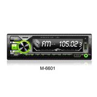 Autoradio universel 1 Din 12V avec télécommande, 2 ports USB, amplificateur pour écran LCD 5.0, lumières colorées, émetteur FM