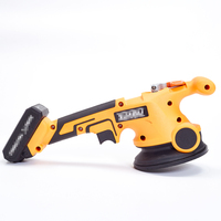 Vibrateur de carrelage sans balais 21V, haute puissance, forte aspiration, qualité industrielle, pour les travaux de pose de grands carreaux de céramique