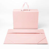 Boîte-cadeau en papier d'art écologique à motifs personnalisés Emballage de Noël biodégradable Boîte d'emballage en papier de poche stratifiée mate