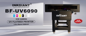 เครื่องพิมพ์อิงค์เจ็ทแบบดิจิตอลอัตโนมัติรุ่น Inkgiant Bf-uv6090 ขนาด 60 ซม.*90 ซม. พร้อมหมึกสำหรับพิมพ์เคสมือถือ กระจก โลหะ สภาพใหม่เอี่ยม - Product Image 2