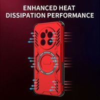 Funda Protectora para Teléfono Realme 12-Plus 15T C37 Neo 7X P4 P4 Pro, de Lujo, con Carga Inalámbrica Magnética, TPU+PC, Doble Capa, Resistente a Golpes