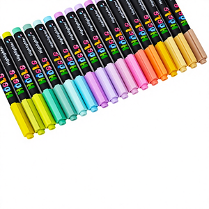 Rotulador Fluorescente Guangna 650, Punta Oblicua, 30 Colores, Luz Suave, Protección Ocular, Juego de Resaltadores para Estudiantes, Rotulador Huidel - Product Image 1