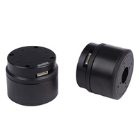 Moteur de cardan avec encodeur HT-S-6025 24V 48V 4A 450rpm 1.65Nm 96W Moteur CC sans balais triphasé RS485 CAN pour robot PTZ