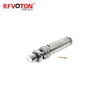 Conector coaxial triax para cable coaxial TRX142, alta presión, 10kV, BNC, macho