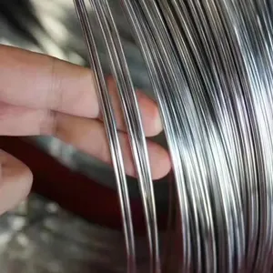 Diámetro de alta calidad 0,7mm-4,5mm alambre de acero de hierro galvanizado recubierto de zinc sumergido en caliente