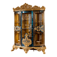 Table à manger longue de style baroque italien de luxe sur mesure OE-FASHION avec 8 chaises