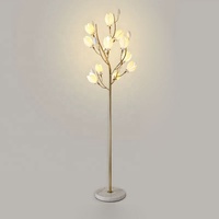 Lampadaire créatif et original en forme de fleur pour chambre à coucher, chevet, mariage, hôtel, restaurant, boutique