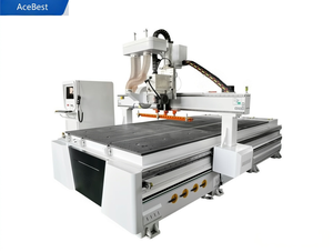 CNC ATC Router 3Axis Wood Machine 9KW Spindle Servo Motor Gear Core Components Furniture Manufacturing