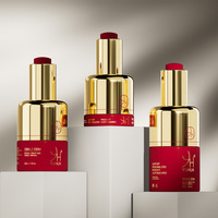 Flacon compte-gouttes premium en PET avec manchon de protection pour huiles essentielles, lotions et sérums, distributeur à pompe, sérigraphié, 50ml/80ml/100ml