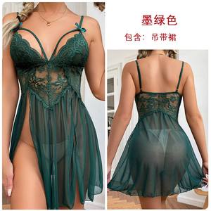 الأكثر مبيعًا ملابس نوم نسائية مثيرة شفافة شبكية إغراء عرض أزياء بيبي دول مثير - Product Image 5