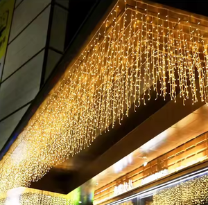 Wholesale Outdoor Waterproof <strong>LED</strong> Curtain <strong>Strings</strong> <strong>for</strong> Holiday Lighting <strong>Festival</strong> Decorative <strong>Light</strong> - Product Image 3