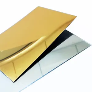 1mm 2mm 3mm 4mm 5mm 6mm Thick Rose Gold Silver Manufacturer Factory Mirror Acrylic Mirror Sheet Acrylic Solid Surface Sheet