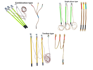 Runze Công Cụ Điện Áp Cao Tạm Thời Nối Đất Đặt Nối Đất Cụm Di Động Nối Đất Kit - Product Image 4