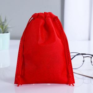 Wholesale <b>Cheap</b> Non Woven Drawstring <b>Bag</b> for <b>Gifts</b> Packing for Travel with One String/two Strings - Product Image 1