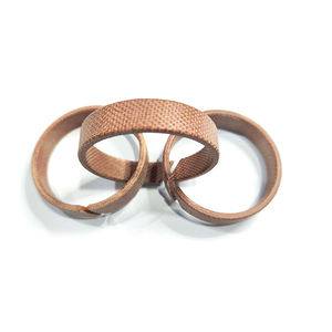 Sello de vástago de válvula Guía de pistón Anillo de pistón Desgaste hidráulico Banda de guía de resina Anillo de guía <span class=keywords><strong>trenzado</strong></span> de resina fenólica de poliéster - Product Image 5
