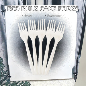 Tenedores Desechables Ecológicos para Pastel y Postre GUSONG - 80-100 Piezas para Fiestas y Bodas - Product Image 2