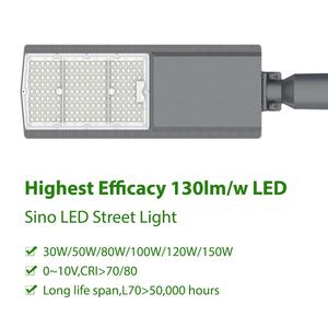 Nuovo Design moderno 100W 120W 150W lampione stradale a Led illuminazione esterna lampione stradale 100-277Vac lampione stradale a Led - Product Image 2