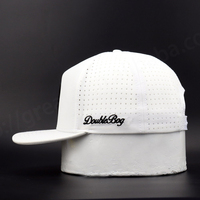 Gorra Deportiva Unisex de 5 Paneles, Ajustable, con Visera Plana, Estampado de Leopardo, Impermeable, Transpirable, de Oxford Dobby, con Cierre a Presión, 100% Poliéster