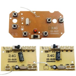 Pièces de voiture RC, module de télécommande 2.4G avec musique pour véhicules RC GS-812T - Product Image 4