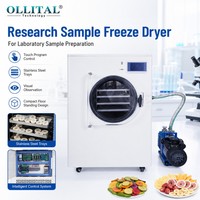 Lyophilisateur de laboratoire Ollital pour l'analyse d'échantillons alimentaires et de matériaux – Fournisseur de lyophilisateurs de recherche