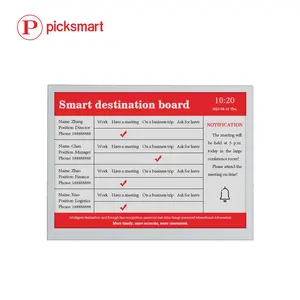 Picksmart 13.3 Inci Wifi Epaper Label Harga Digital Tampilan ESL Label Rak Elektronik Eink Ultra-tipis