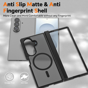 <span class=keywords><strong>Coque</strong></span> de téléphone portable personnalisée, mate, magnétique, entièrement automatique, avec protection de la charnière, anti-traces de doigts, pour <span class=keywords><strong>Galaxy</strong></span> Z Fold <span class=keywords><strong>8</strong></span> Ultra - Product Image 5