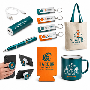 Outdoor Festival Can Cooler Phone Stand Keychain Branded Digital Printed Portable Promotional Party Supplies Event Swag Pack - Product Image 1