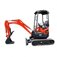 Mini-excavatrice sur chenilles d'occasion, compacte, diesel, machine de terrassement