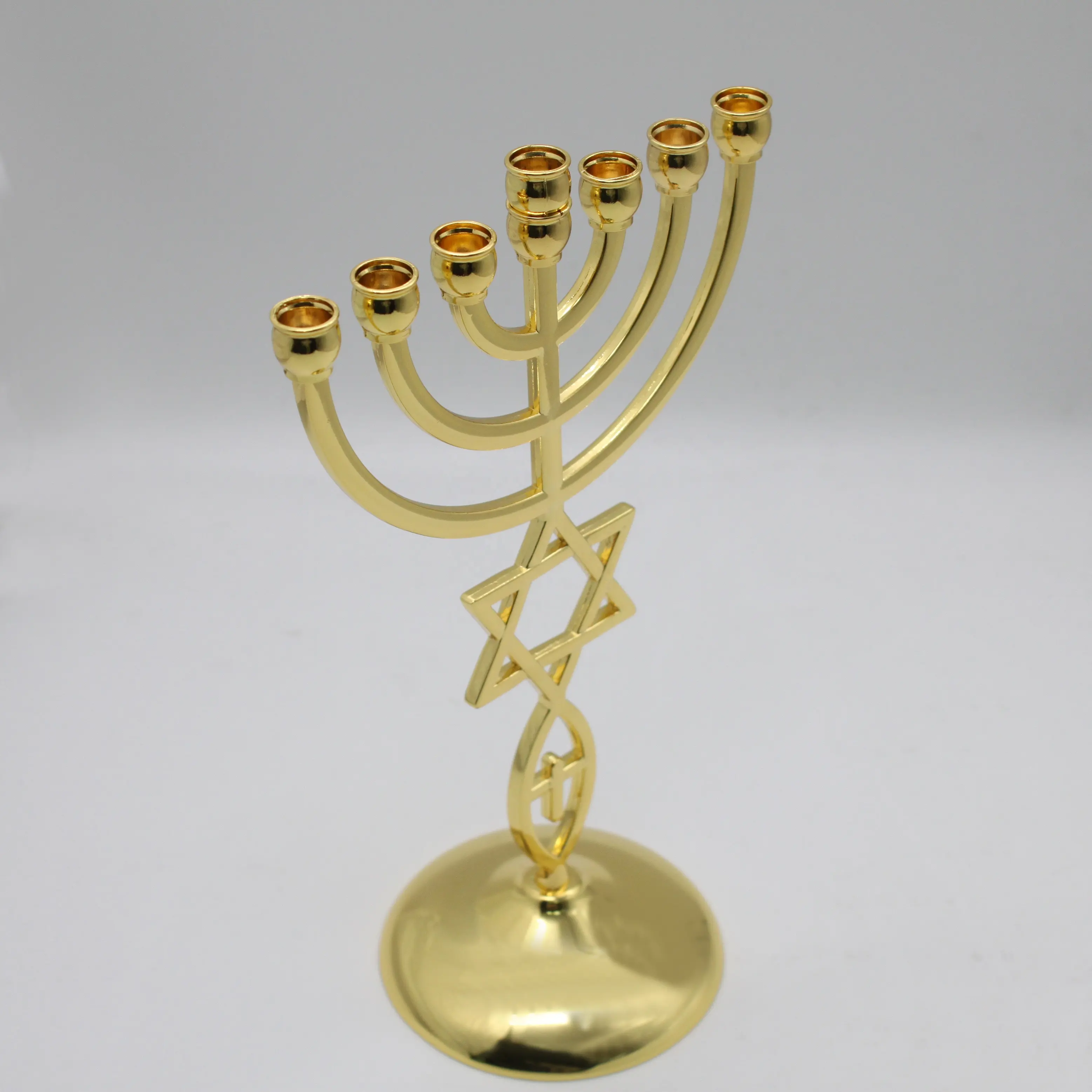 Messianic Hebraic Roots Seven Branch Temple Menorah