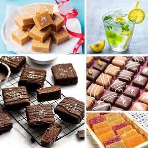 40 sâu răng <span class=keywords><strong>mini</strong></span> Cubes Silicone Khuôn vuông thiết kế cho sô cô la Kẹo cứng <span class=keywords><strong>Ice</strong></span> Gummy bánh công cụ - Product Image 4