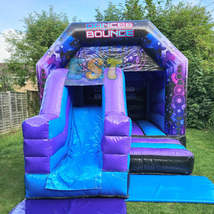 Gorila inflable comercial Disco Casa hinchable Tobogán inflable Castillo de salto Casa de rebote Tobogán seco para niños Adultos - Product Image 2