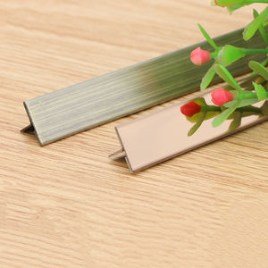 Profilo a T <span class=keywords><strong>in</strong></span> <span class=keywords><strong>Acciaio</strong></span> <span class=keywords><strong>Inox</strong></span> <span class=keywords><strong>per</strong></span> Bordi di Piastrelle, Striscia di Transizione <span class=keywords><strong>per</strong></span> <span class=keywords><strong>Pavimenti</strong></span> <span class=keywords><strong>in</strong></span> Ceramica - Product Image 4