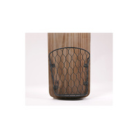Ouvre-bouteille de vin en bois mural avec logo personnalisable Caractéristique Bouchon durable Paniers de collecte pour un usage domestique