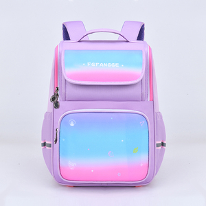 Bán Buôn Cô Gái Phổ Biến Không Thấm Nước Phát Quang Trường Ba Lô Phim Hoạt Hình Màu Sắc Tươi Sáng Công Suất Lớn Trường Ba Lô Cho Trẻ Em - Product Image 1