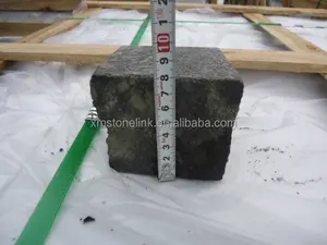 Factory Direct Price Solid G684 Black Basalt Cube Stone Cobblestone For Roads Paving