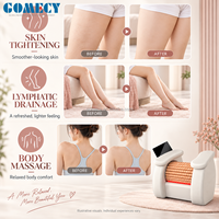 Gomecy A72 Chaise de massage corporel à rouleaux pour amincissement, drainage lymphatique, circulation et soin anti-cellulite