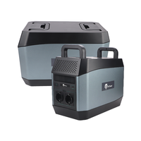 Hipower הנמכר ביותר 1kVA 1280Wh גנרטור סולארי led אור 1000W תחנת על אמזון שחור שישי