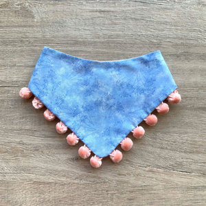 Pañuelo cuadrado triangular para mascotas, Bandana lisa con logotipo personalizado, <span class=keywords><strong>Collar</strong></span> de lazo para perro, bufandas para cabeza - Product Image 3