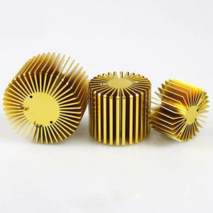 アルミニウムヒートシンク押出機6063/6061合金T3-T8温度高熱放散冷却切削溶接工業プロファイル - Product Image 6