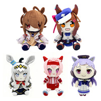 Peluche Fille Kawaii Mignonne Douce Figurine Chibi Assise Adorable Vente en Gros Personnalisée OEM ODM