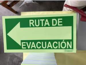 Letrero <span class=keywords><strong>de</strong></span> Tráfico Luminoso Personalizado <span class=keywords><strong>de</strong></span> Fábrica, Letrero <span class=keywords><strong>de</strong></span> Salida <span class=keywords><strong>de</strong></span> Emergencia y Paso para Entrada <span class=keywords><strong>de</strong></span> Escalera, Tablero <span class=keywords><strong>de</strong></span> Avisos - Product Image 3