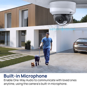 PoE colorvu 5MP được xây dựng trong mic IP67 không thấm nước WDR phát hiện chuyển động máy ảnh đầy đủ màu sắc tầm nhìn ban đêm IP Dome Bullet Camera - Product Image 3