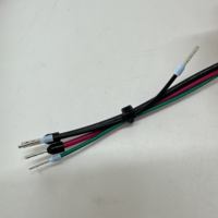 Faisceau de câblage avec âme en cuivre étamé, isolation en nylon, gaine en PBT et caoutchouc, 12V, gaine en PVC, longueur personnalisable