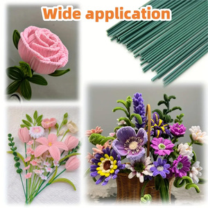 280 Piezas de Alambre Floral de 2 mm y 30 cm, Alambre Decorativo para Arreglos Florales, Alambre Recubierto para Tallos, para el Hogar o Manualidades, Accesorios Creativos para Floristas - Product Image 6