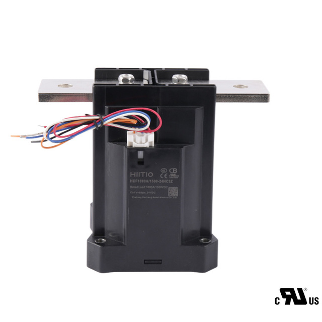 HCF1000A UL Recognized High Voltage DC Contactor Relay 1000A 1000V/1500V/2000V/2500V HV DC Contactor for EV, ESS