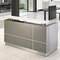 Comptoir de réception haut de gamme pour salon/restaurant/clinique, mobilier de réception/lobby/bar (FOHJJ-04)